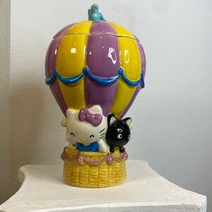 Hello Kitty Hot Air Balloon Cookie Jar
